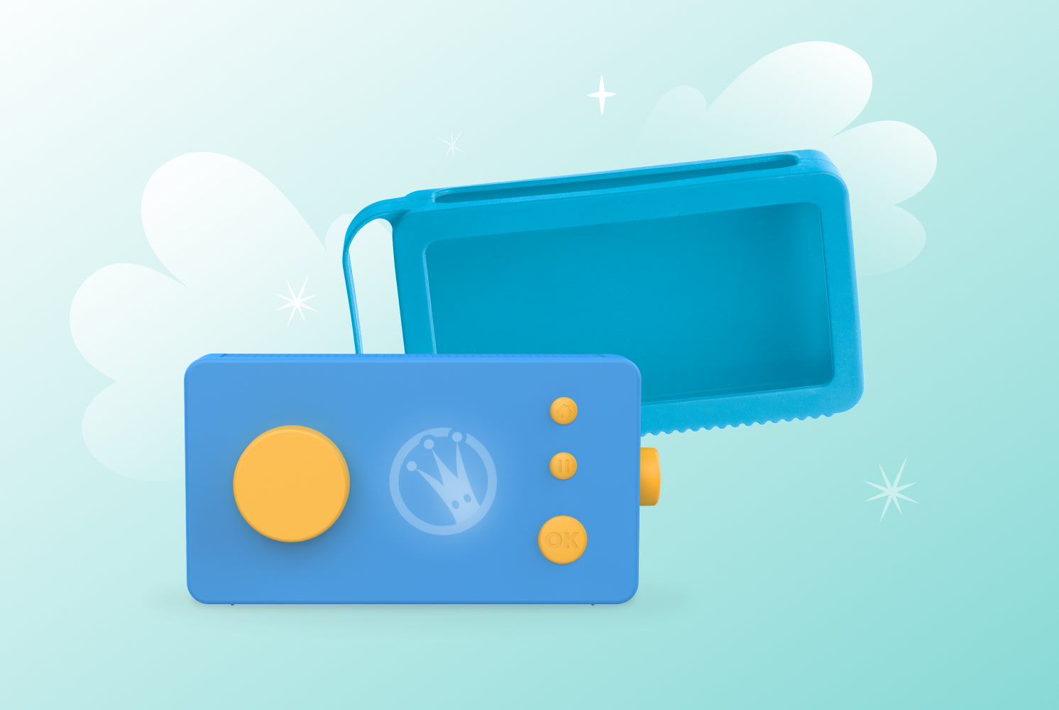 Bundle-FAH-bleue-CoqueBlue-top-01_2a9d0c75-cfbb-419c-930b-615e24f57809.jpg Lunii - Pack 3-8 ans : Ma Fabrique a Histoires bleue + coque bleue – Image 1