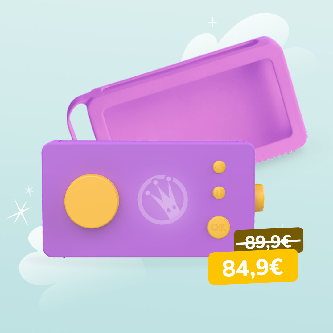 Bundle-Post-FAHViolette-PRIX_Paid_1080x1080_9e803754-ca67-4a72-9a31-9a19b1c1164d.jpg Lunii - Pack 3-8 ans : Ma Fabrique a Histoires violette + coque violette – Image 1