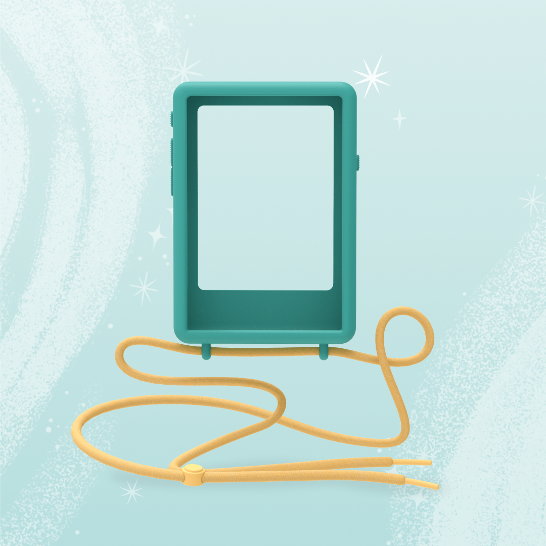 ZumfMbVsGrYSvdJa_Paid_DPA_FLAM_coque_verte.png Lunii - Coque Officielle Verte - FLAM – Image 1